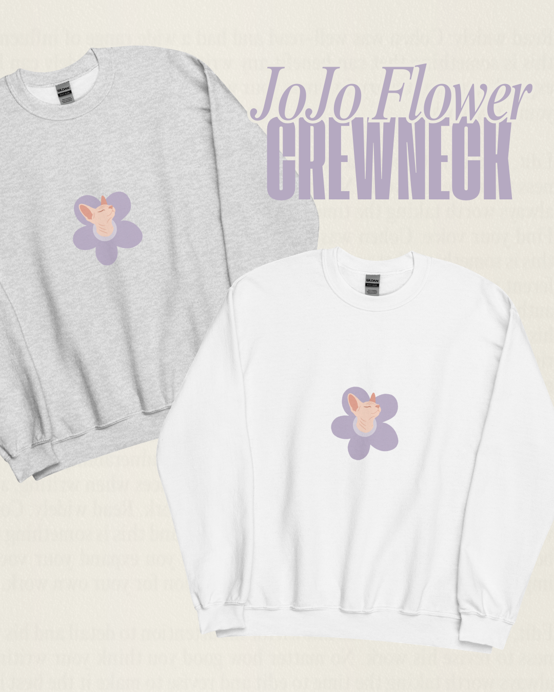 JoJo Flower Crewneck Sweatshirt