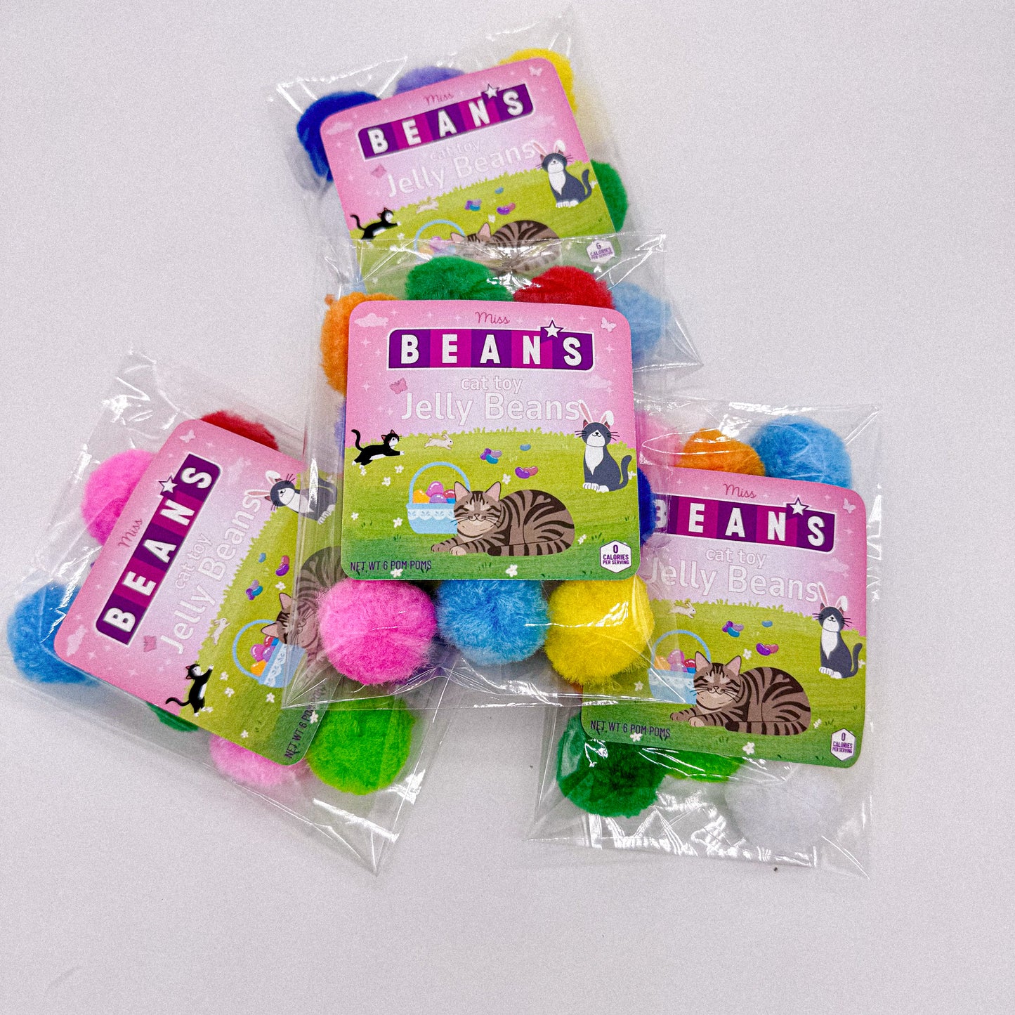 Miss Bean’s Jelly Bean Pom Poms