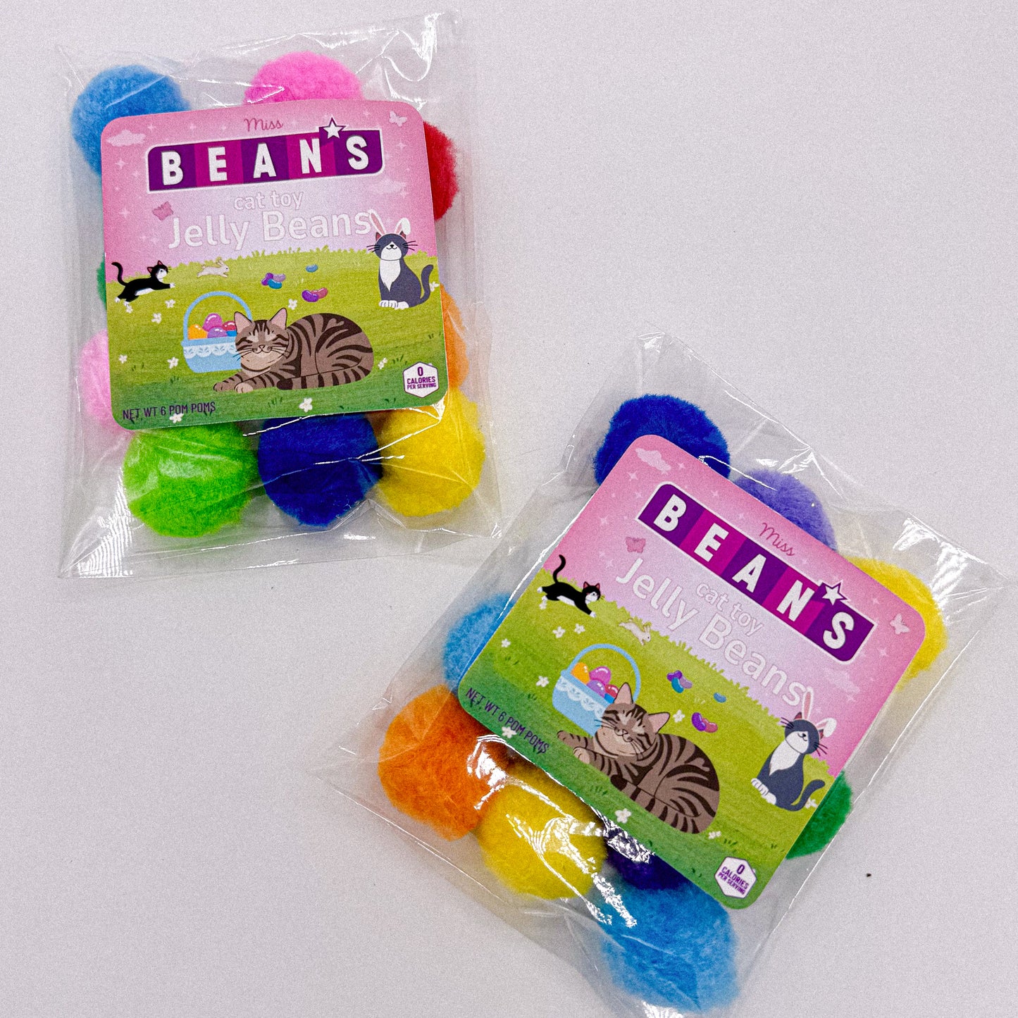 Miss Bean’s Jelly Bean Pom Poms