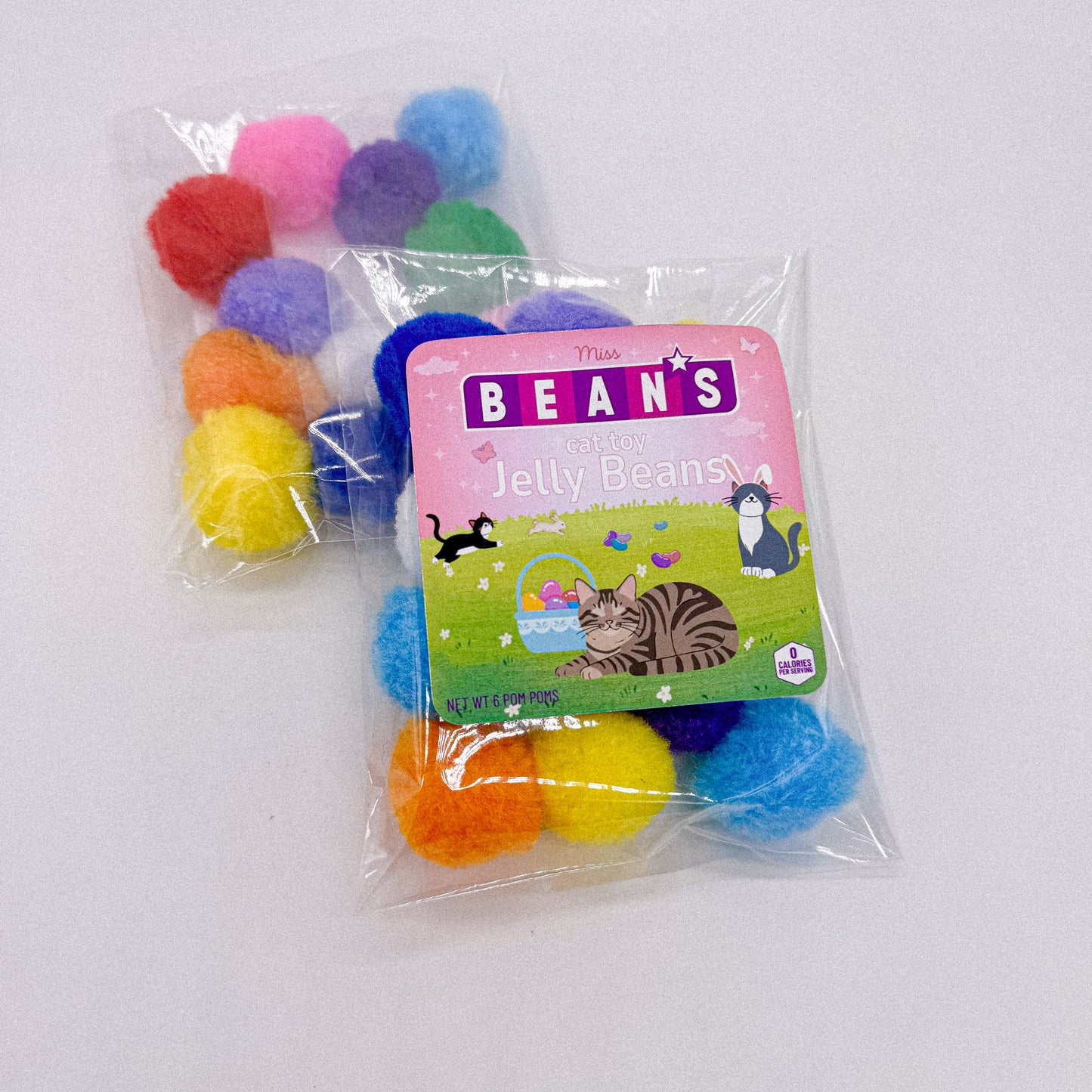 Miss Bean’s Jelly Bean Pom Poms